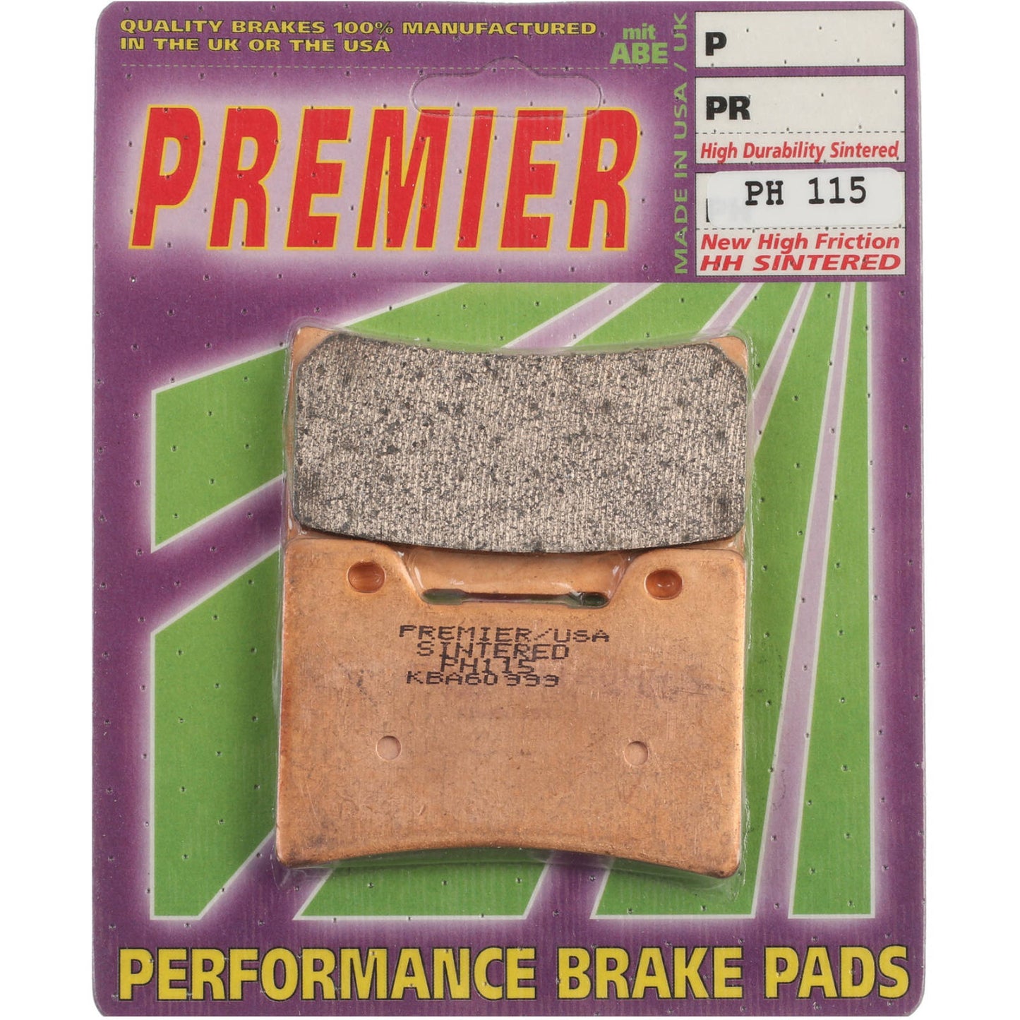 Premier Brake Pads - PH Street Sintered (GF028S3)