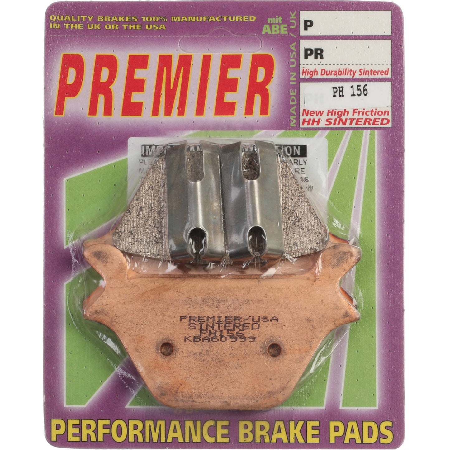 Premier Brake Pads - PH Street Sintered (GF056S3)