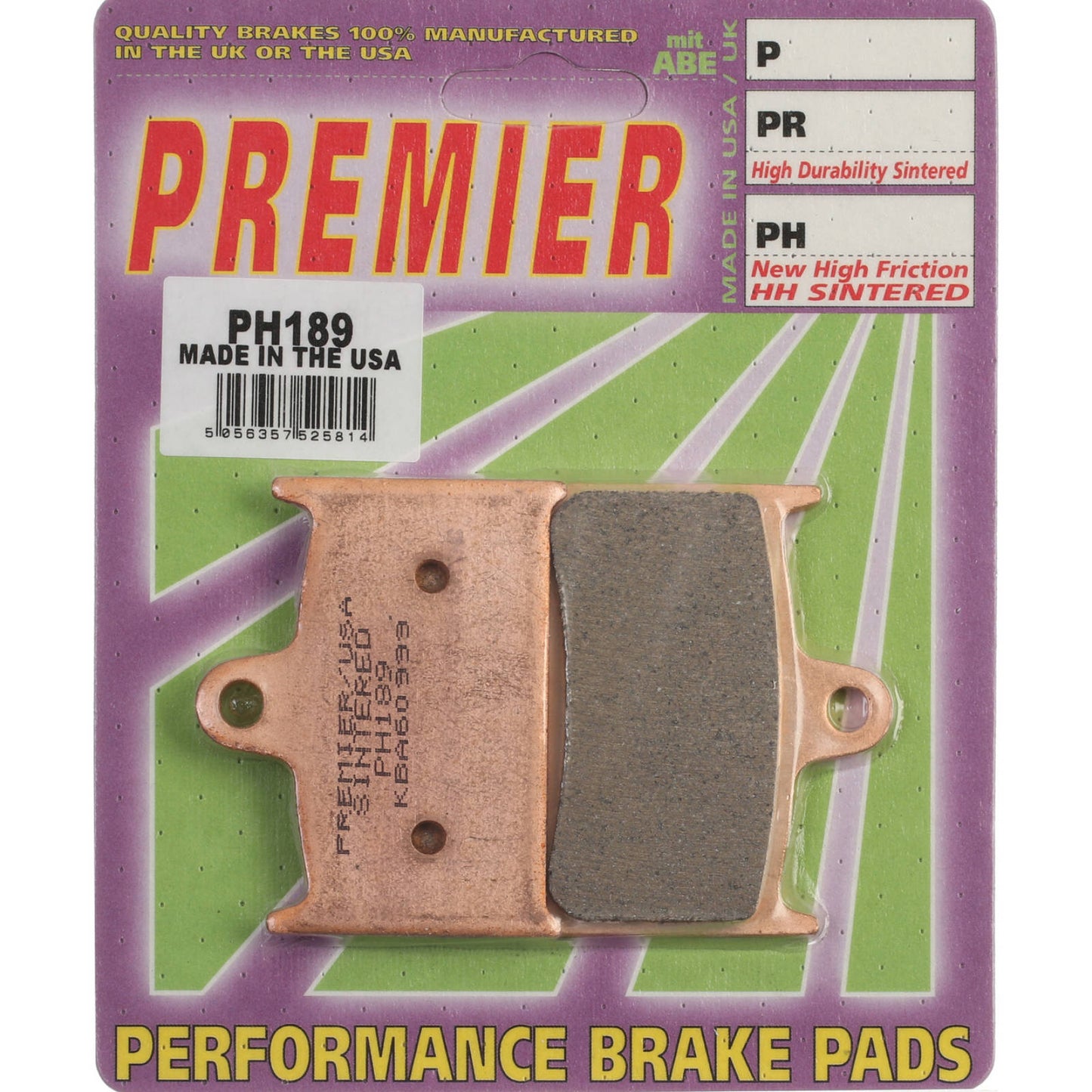 Premier Brake Pads - PH Street Sintered (GF017S3)