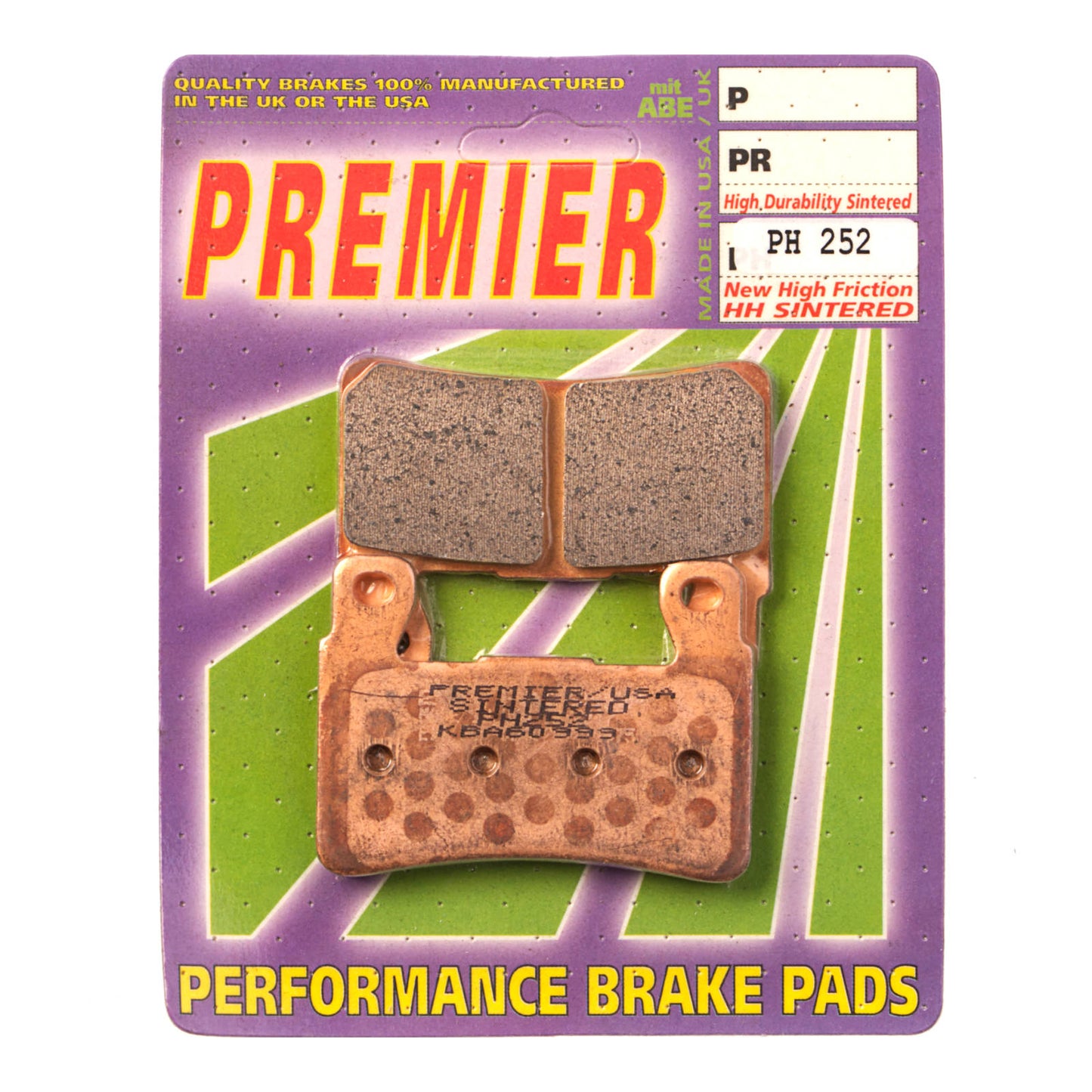 Premier Brake Pads - PH Street Sintered