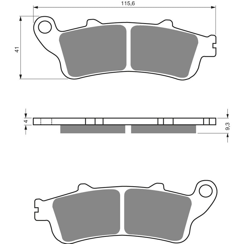 Premier Brake Pads - PH Street Sintered (GF135S3)