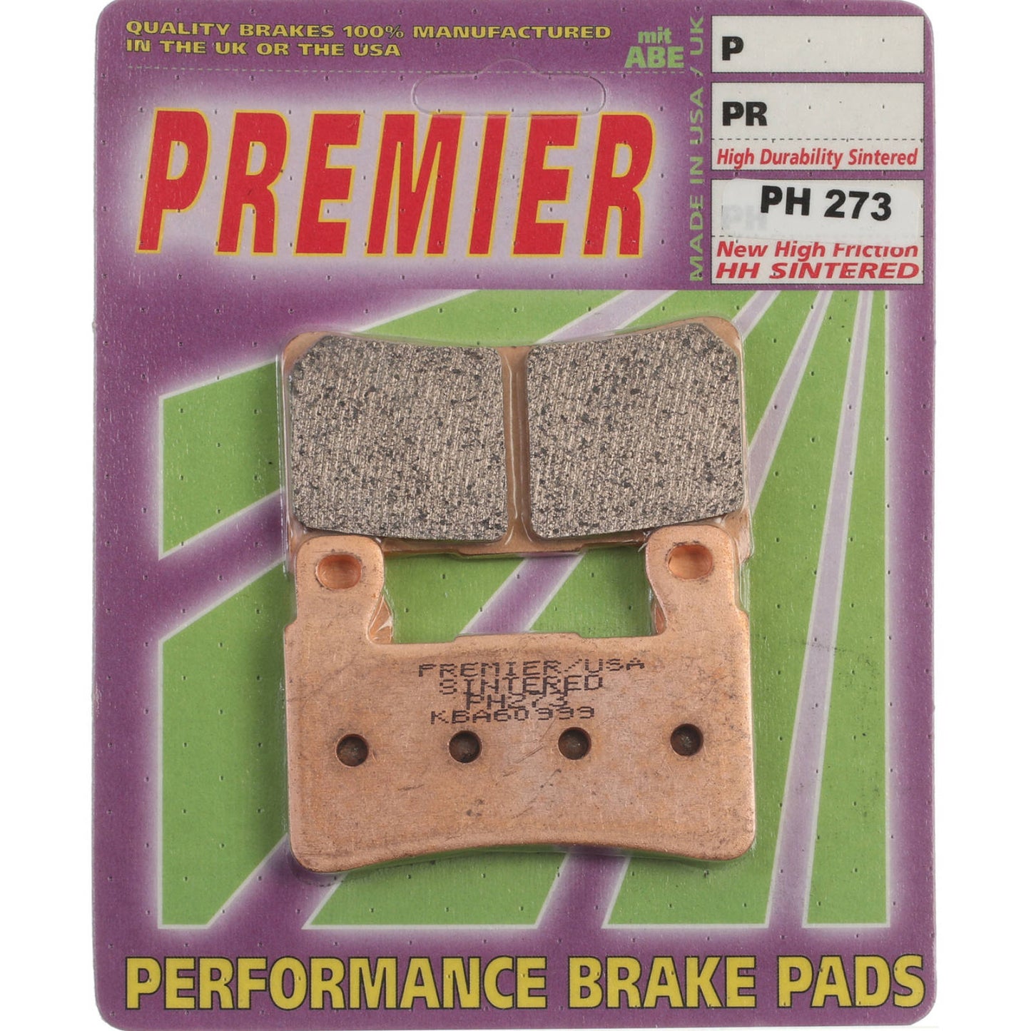 Premier Brake Pads - PH Street Sintered (GF134S3)