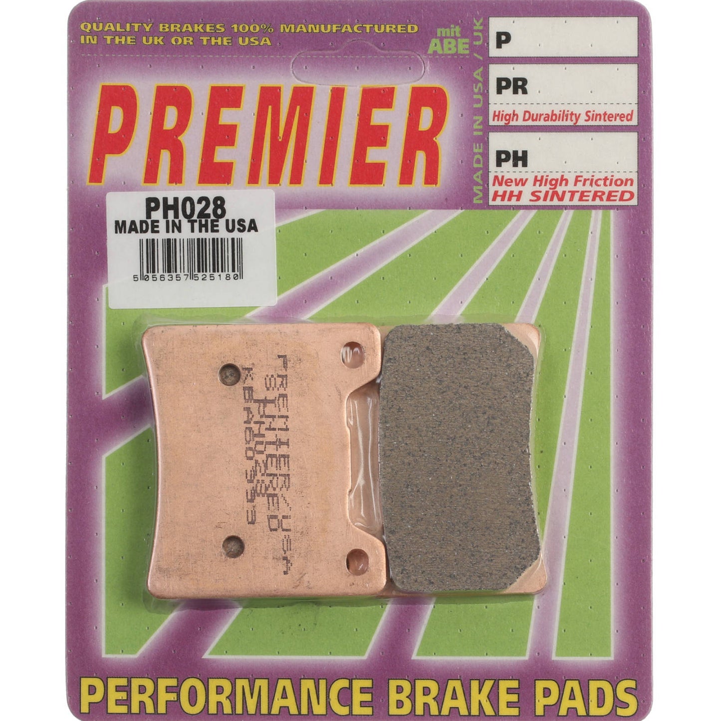Premier Brake Pads - PH Street Sintered (GF015S3)