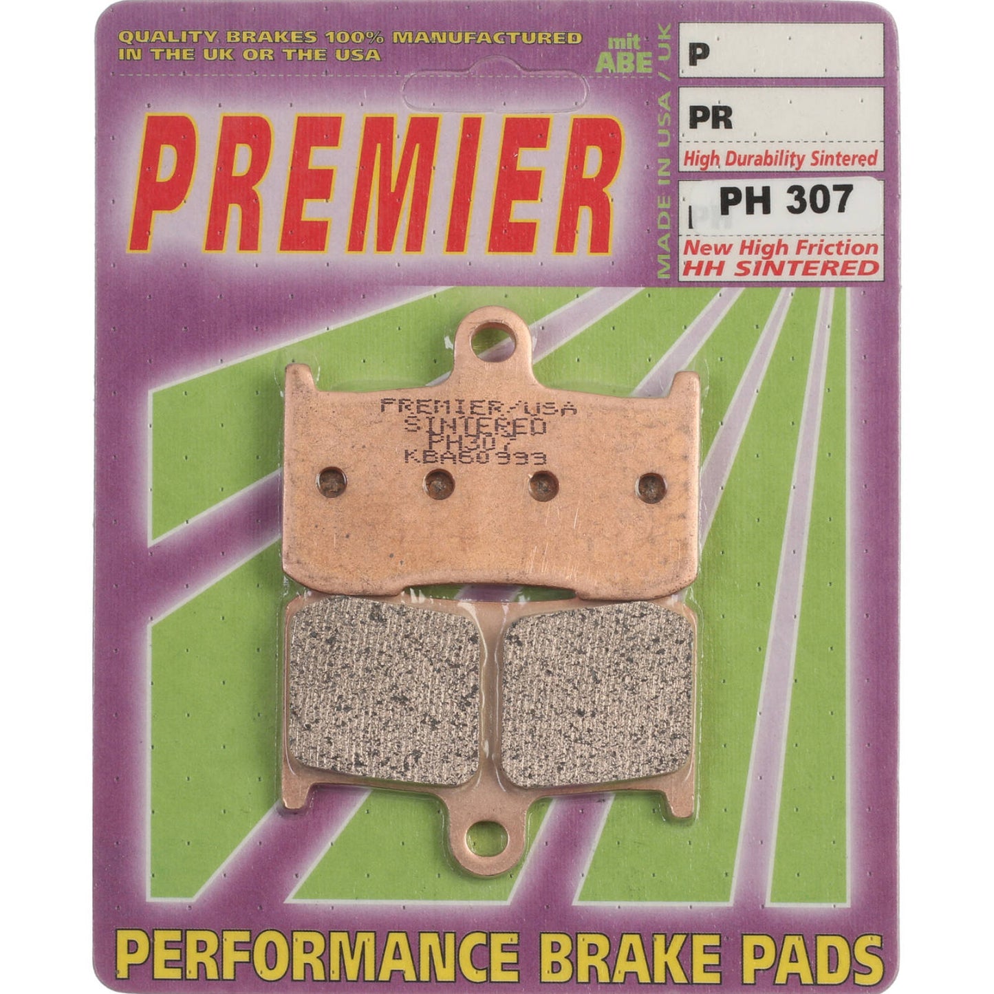 Premier Brake Pads - PH Street Sintered (GF207S3)