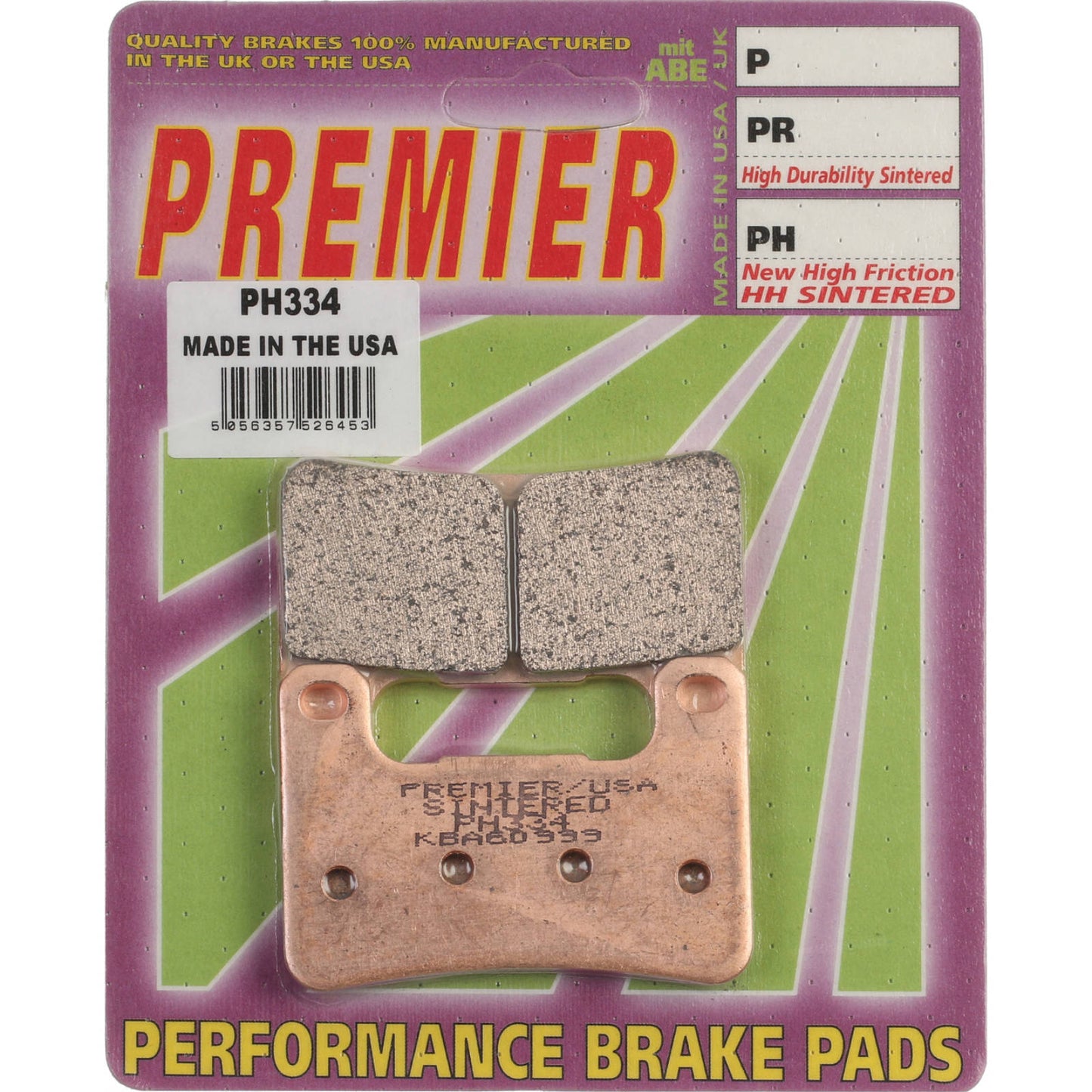 Premier Brake Pads - PH Street Sintered (GF213S3)