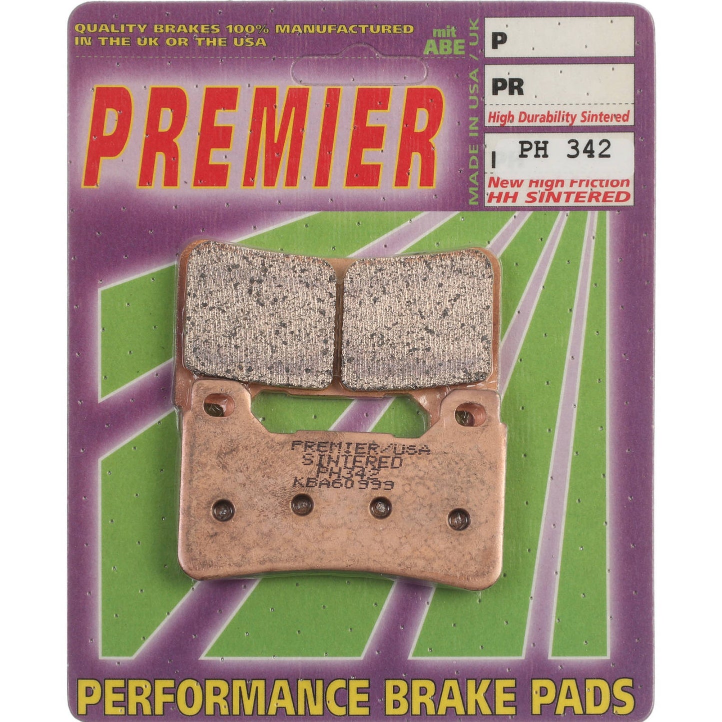 Premier Brake Pads - PH Street Sintered (GF214S3)