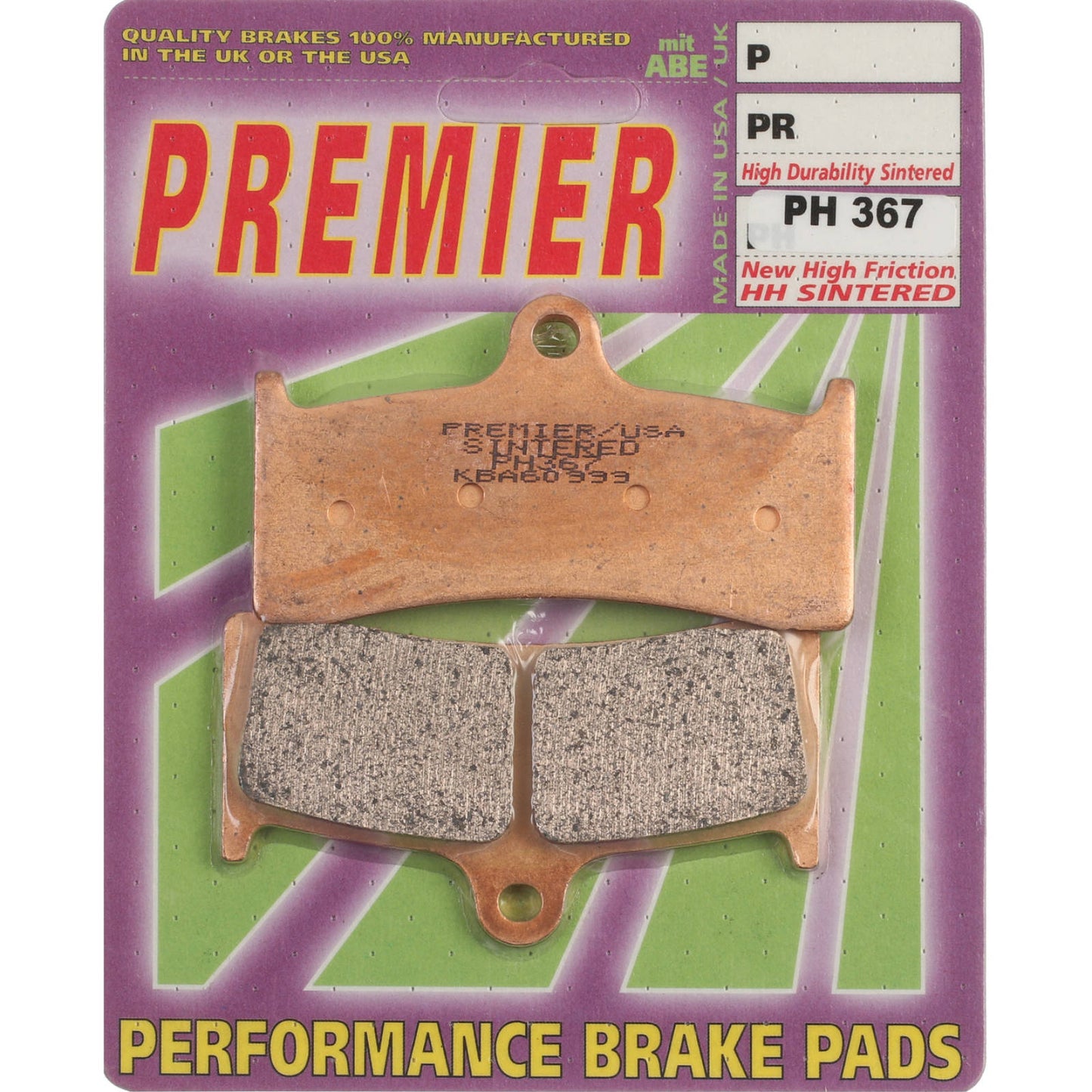 Premier Brake Pads - PH Street Sintered