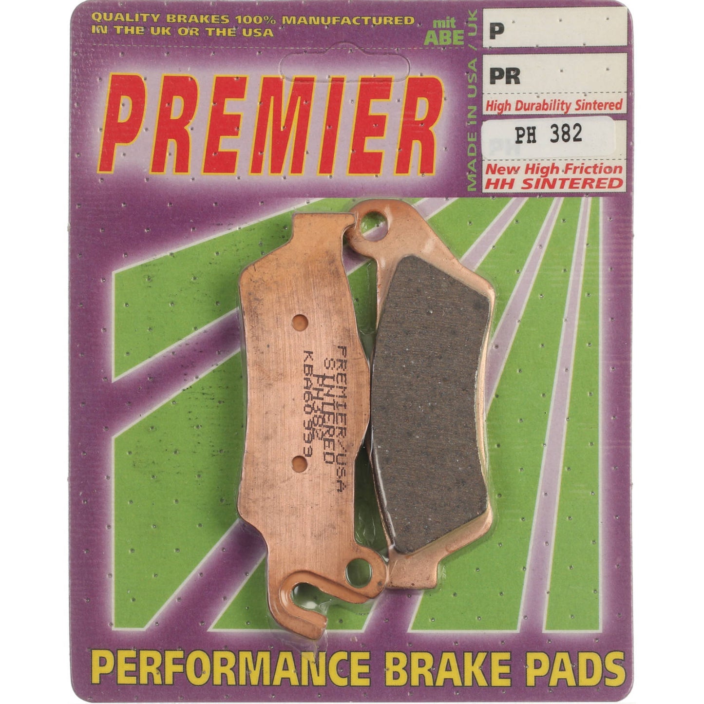 Premier Brake Pads - PH Street Sintered