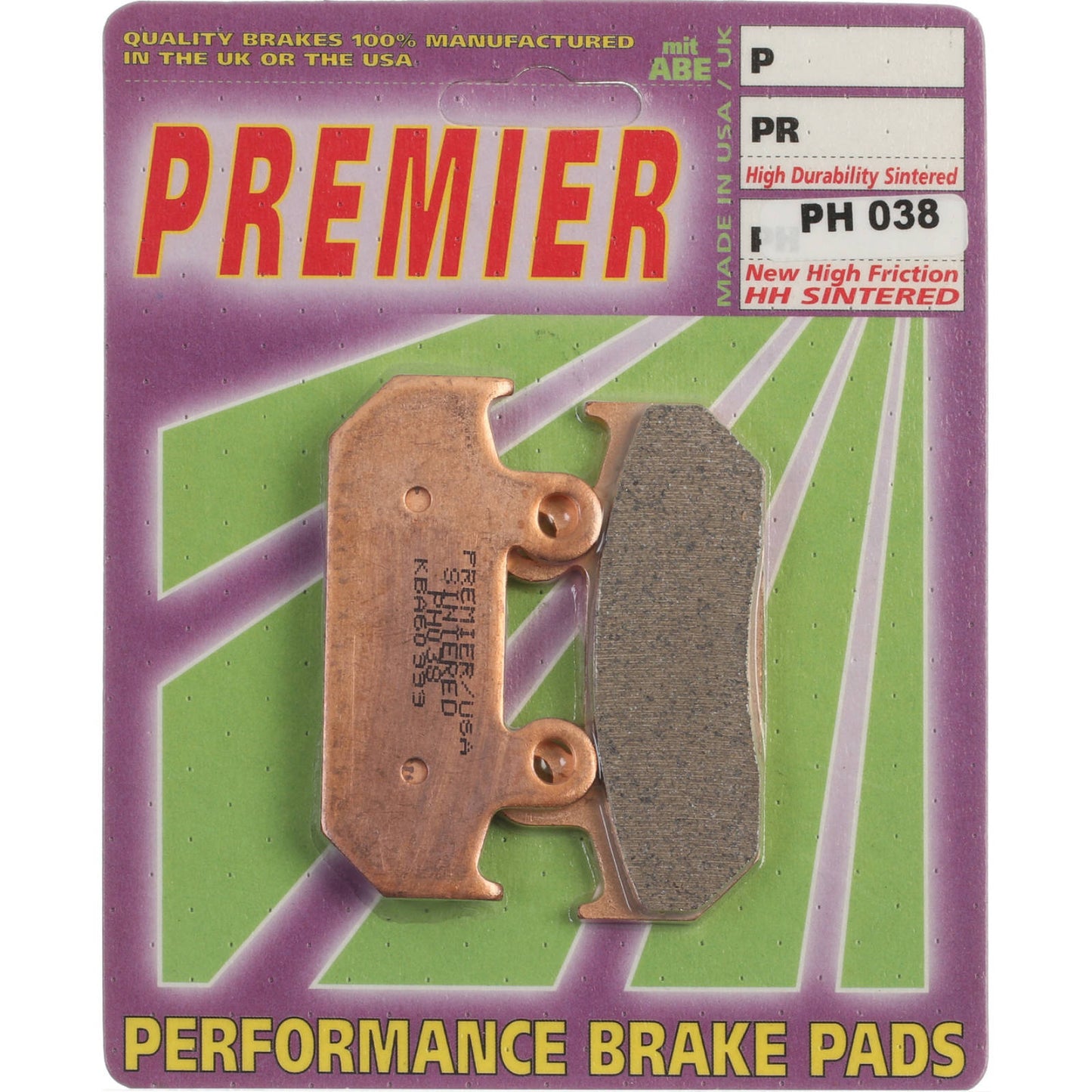 Premier Brake Pads - PH Street Sintered (GF025S3)