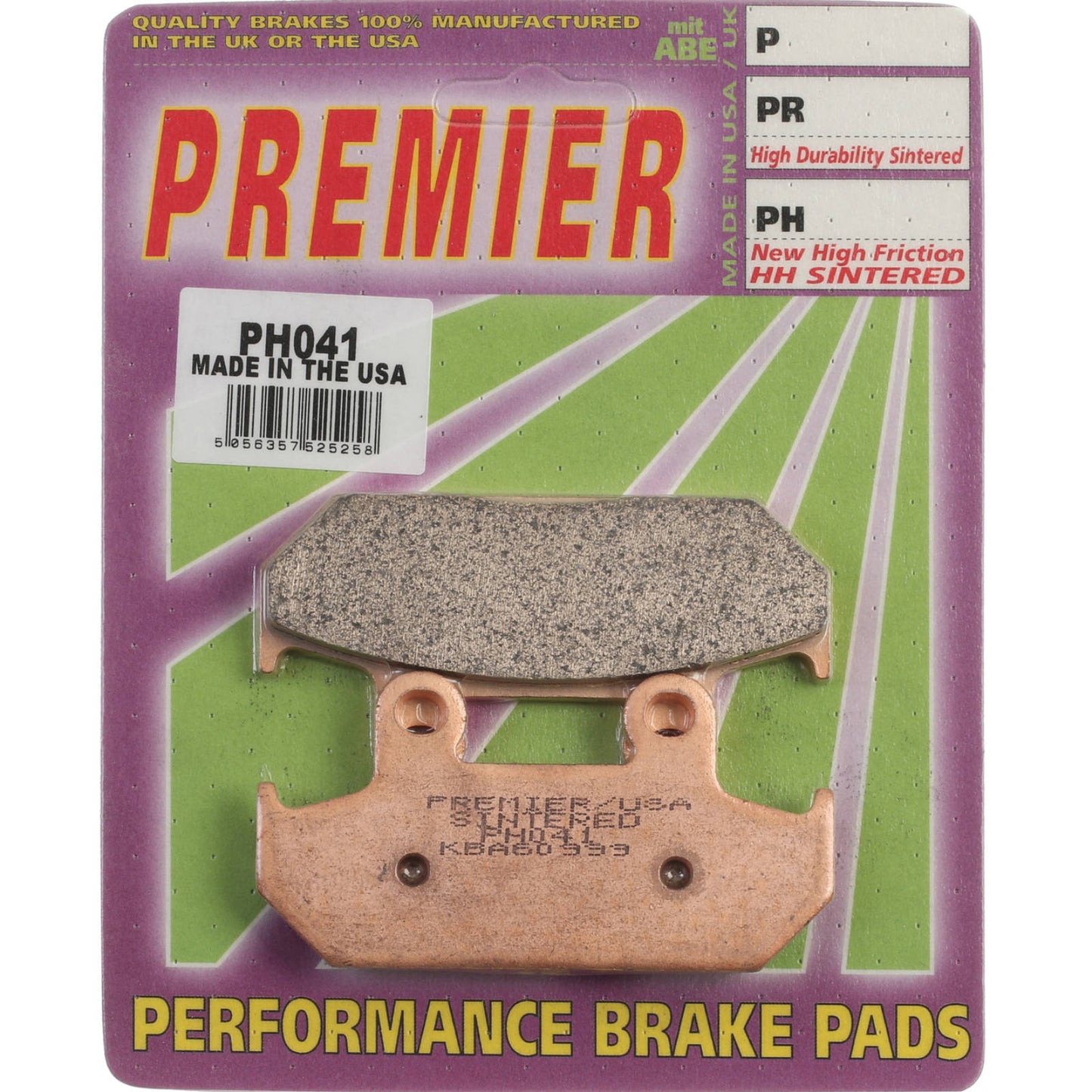 Premier Brake Pads - PH Street Sintered (GF024S3)