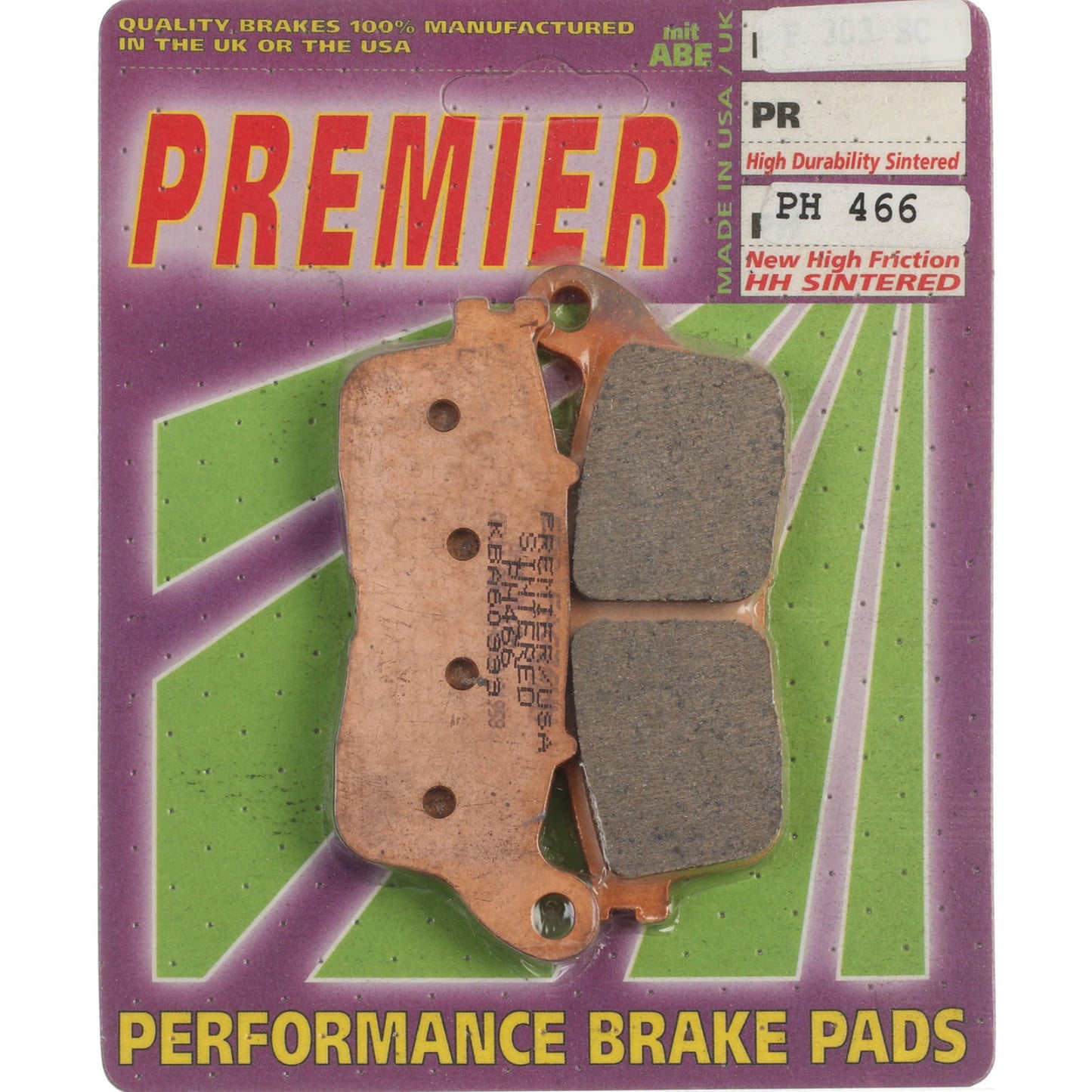 Premier Brake Pads - PH Street Sintered