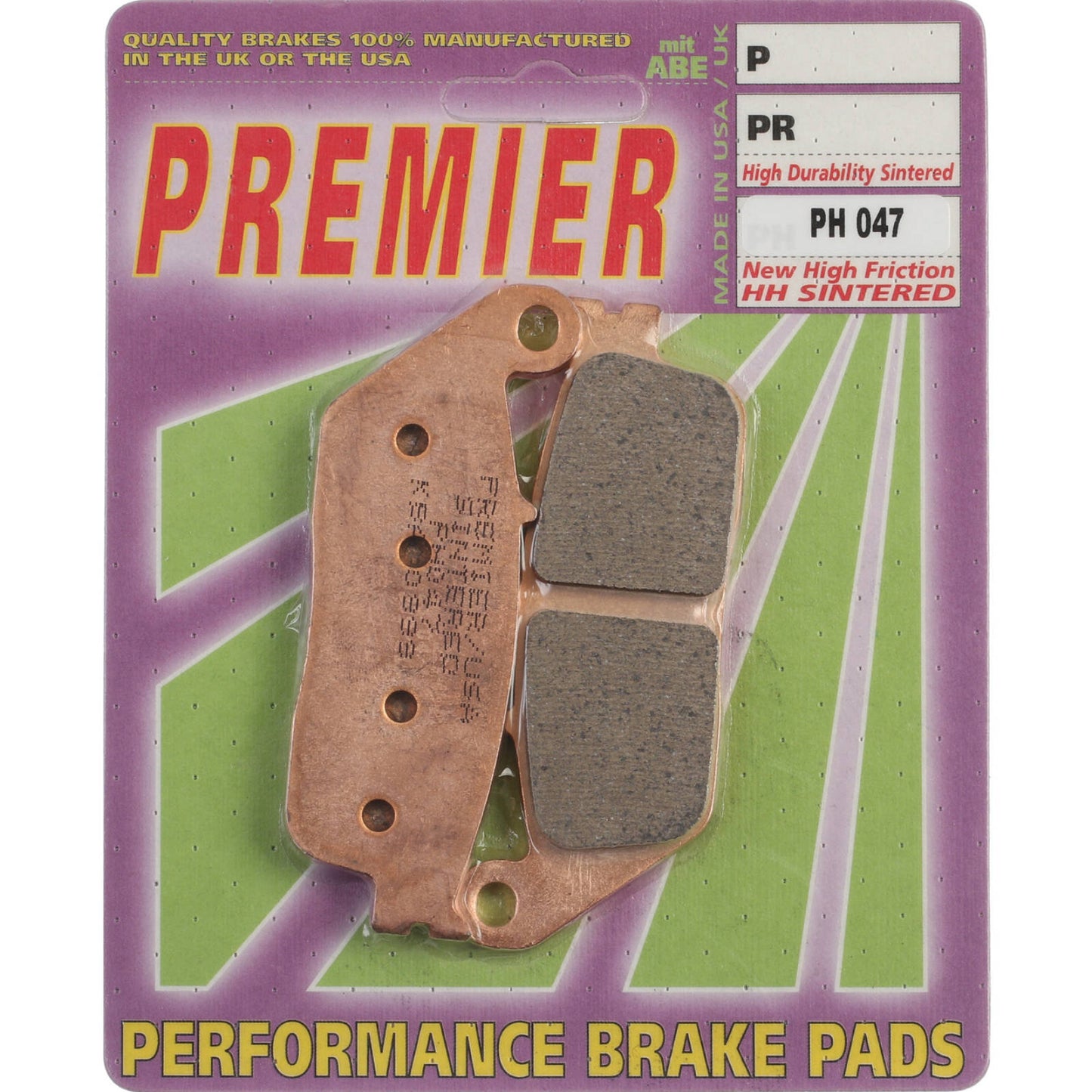 Premier Brake Pads - PH Street Sintered (GF022S3)