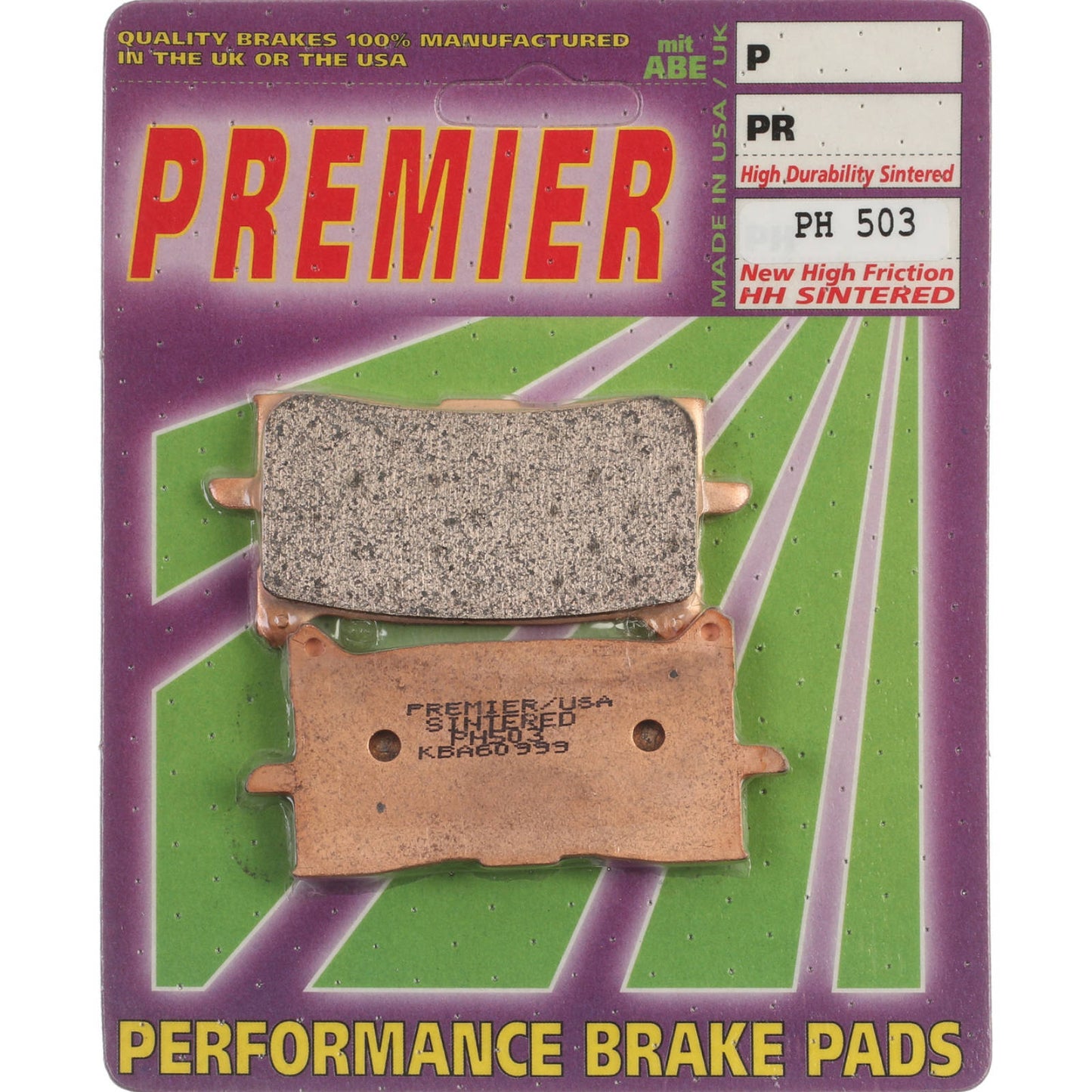 Premier Brake Pads - PH Street Sintered (GF379S3)