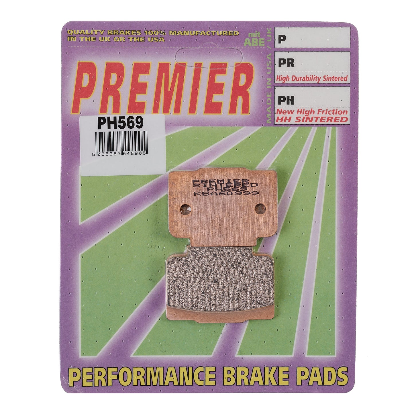 Premier Brake Pads - PH Street Sintered