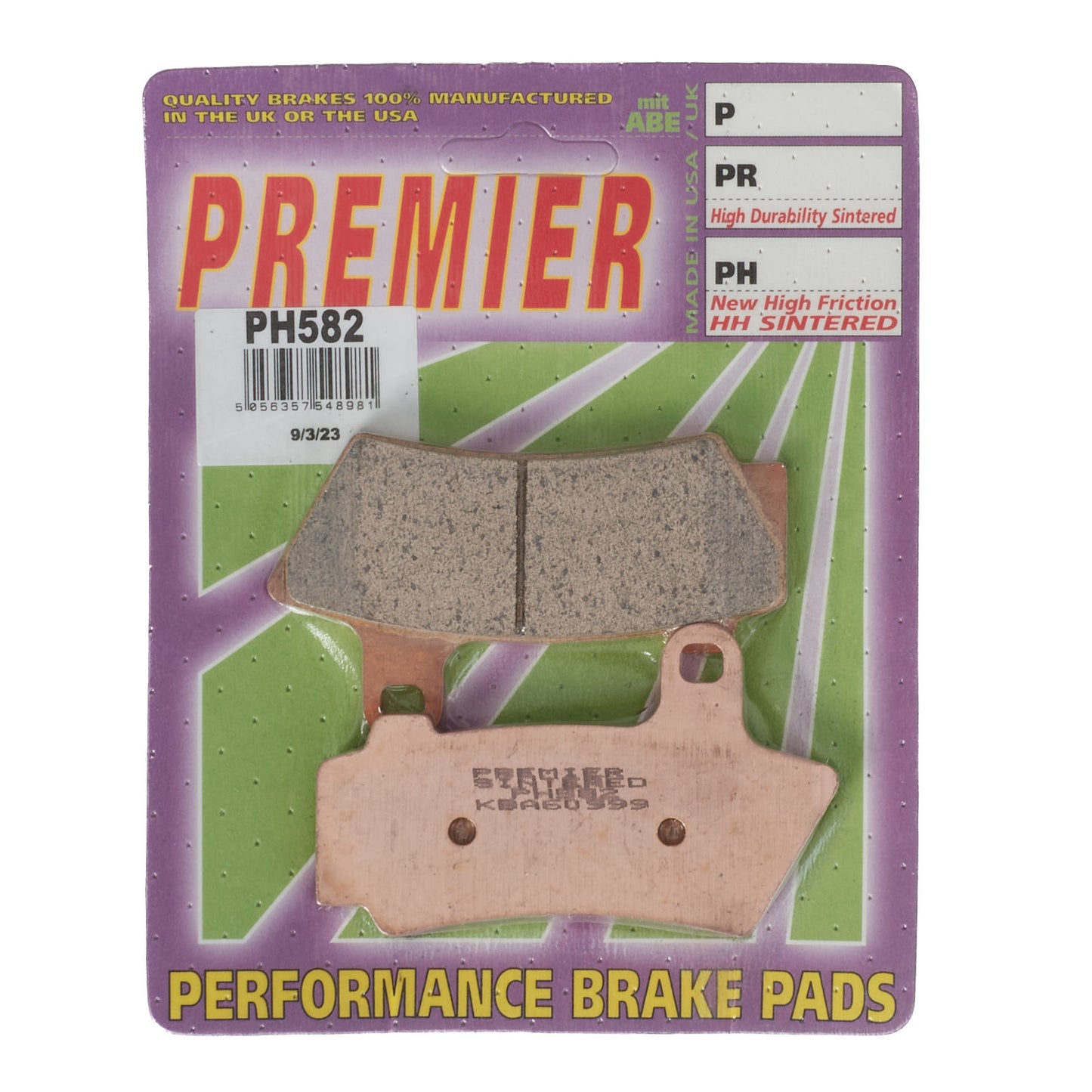 Premier Brake Pads - PH Street Sintered