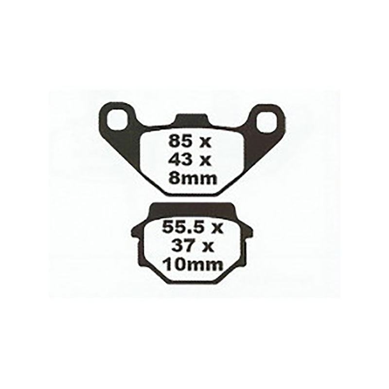 Premier Brake Pads - PH Street Sintered (GF005S3)