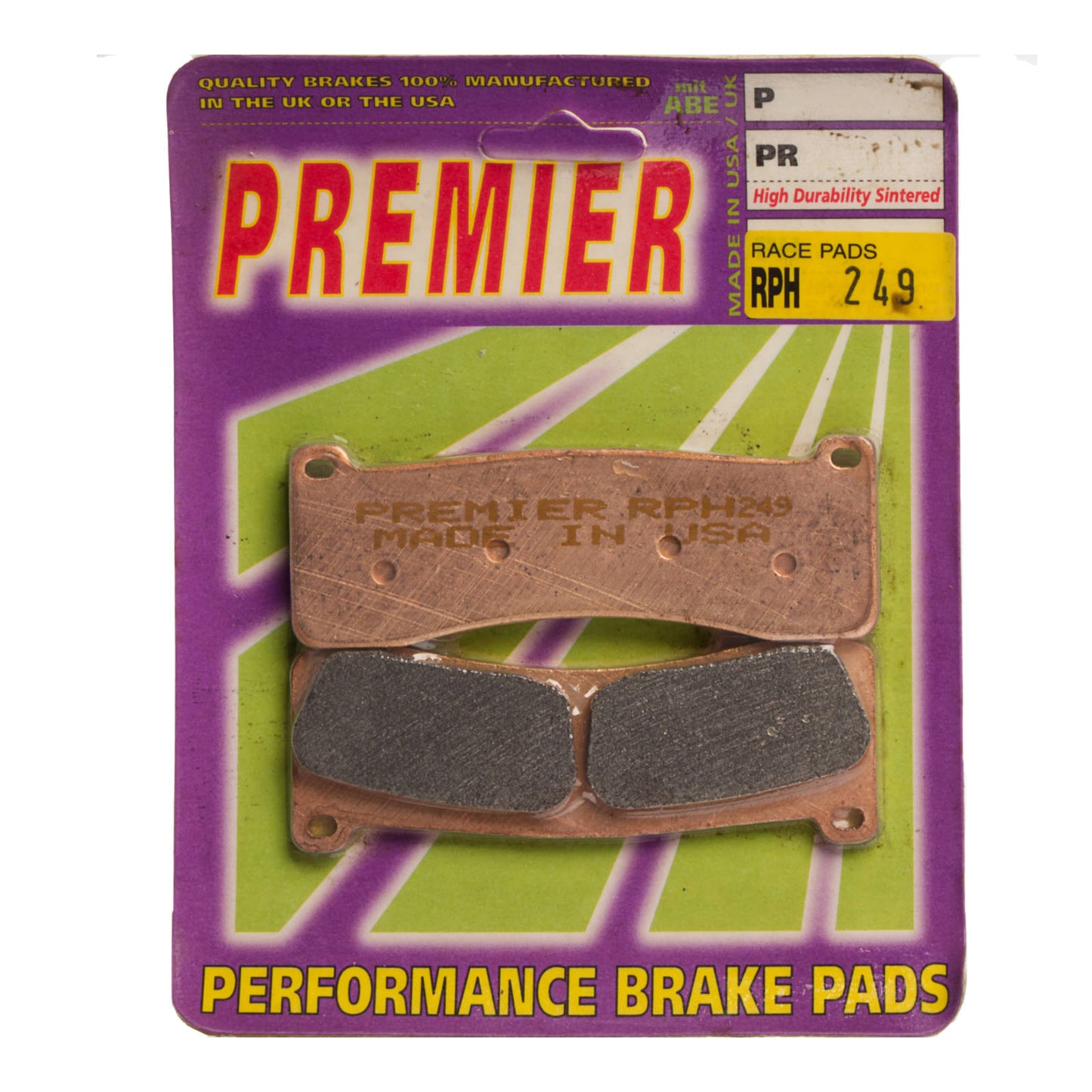 Premier Brake Pads - RPH Sintered Racing Only