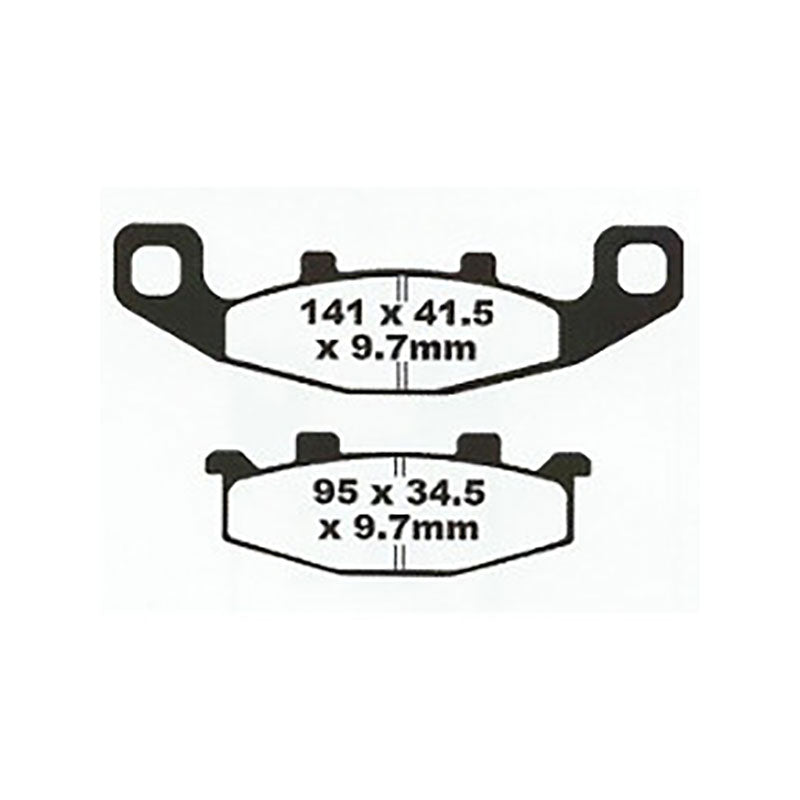 Premier Brake Pads - PV Semi Sintered