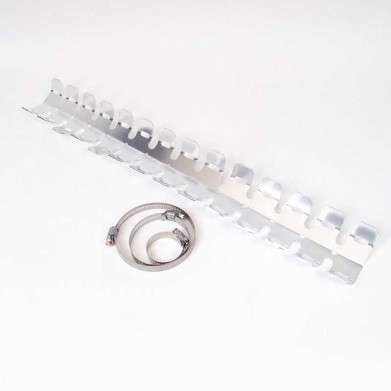 Whites Head Pipe Guard with Clamp - Silver