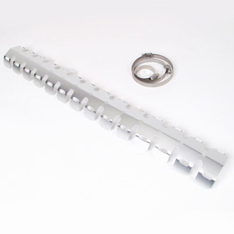 Whites Head Pipe Guard with Clamp - Silver