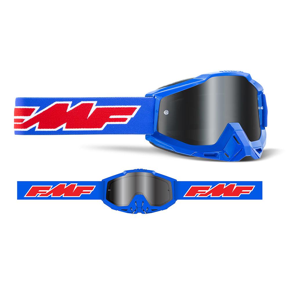 FMF POWERBOMB SAND GOGGLE - ROCKET BLUE (SMOKE) MCLEOD ACCESSORIES (P) sold by Cully's Yamaha
