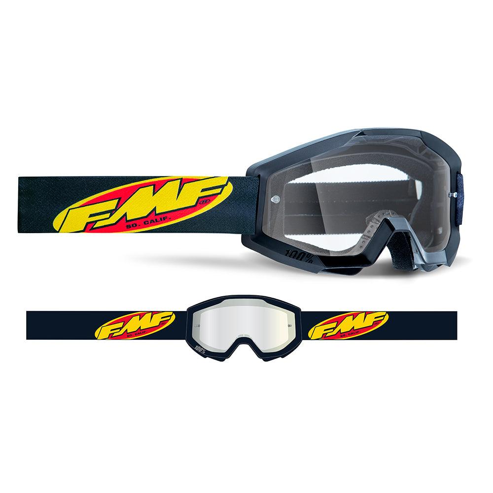 FMF POWERCORE GOGGLE - CORE BLACK (CLEAR) MCLEOD ACCESSORIES (P) sold by Cully's Yamaha