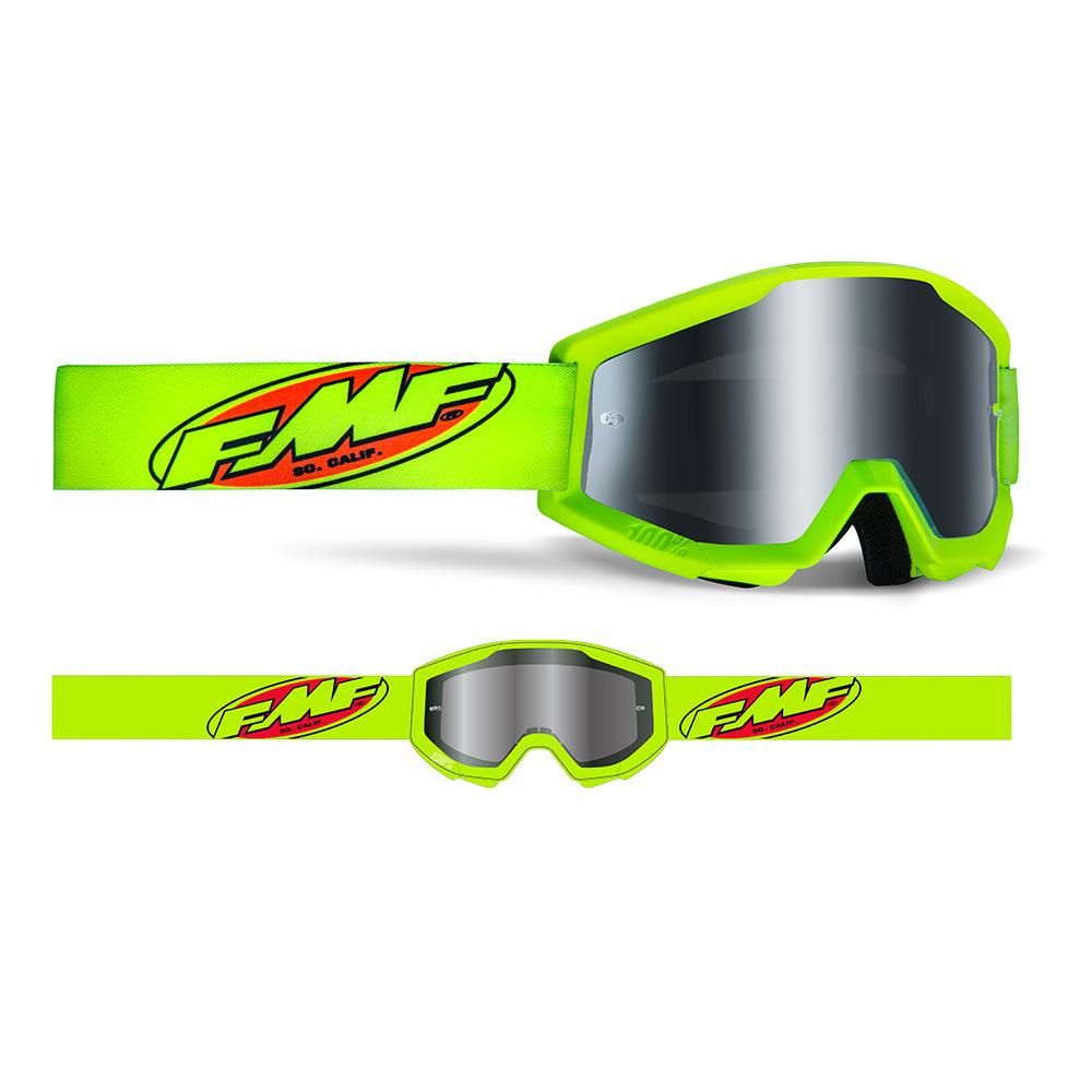 FMF POWERCORE SAND GOGGLE - CORE YELLOW (SMOKE) MCLEOD ACCESSORIES (P) sold by Cully's Yamaha