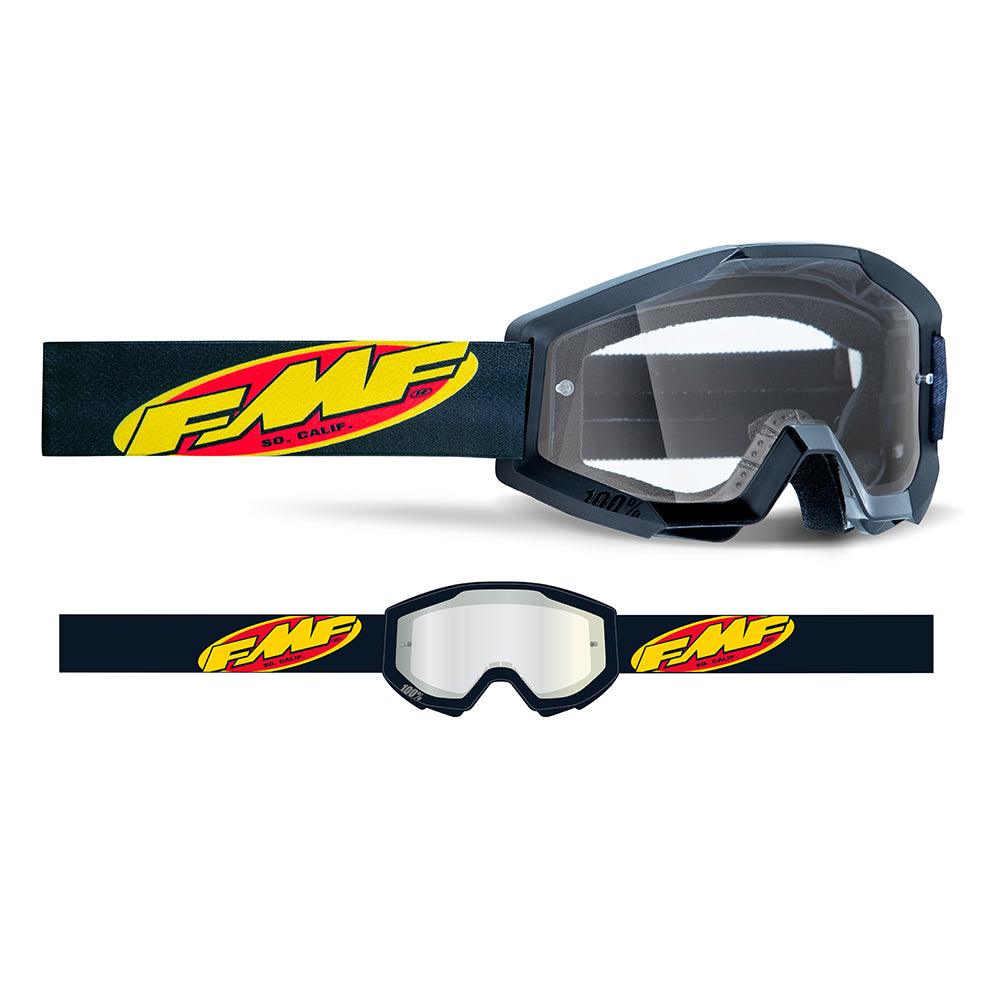 FMF POWERCORE YOUTH GOGGLE - CORE BLACK (CLEAR) MCLEOD ACCESSORIES (P) sold by Cully's Yamaha