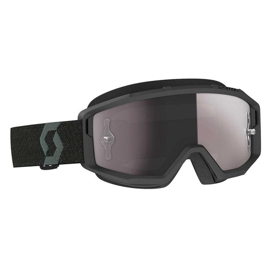 SCOTT 2021 PRIMAL GOGGLE - BLACK (SILVER CHROME) FICEDA ACCESSORIES sold by Cully's Yamaha