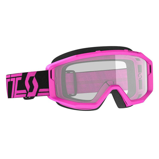 SCOTT 2021 PRIMAL GOGGLE - BLACK/PINK (CLEAR) FICEDA ACCESSORIES sold by Cully's Yamaha