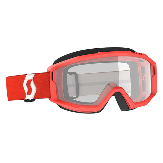 SCOTT 2021 PRIMAL GOGGLE - RED (CLEAR) FICEDA ACCESSORIES sold by Cully's Yamaha