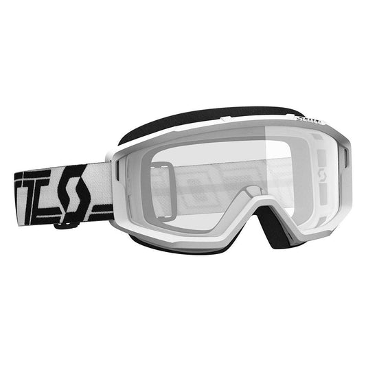 SCOTT 2021 PRIMAL GOGGLE - WHITE/BLACK (CLEAR) FICEDA ACCESSORIES sold by Cully's Yamaha