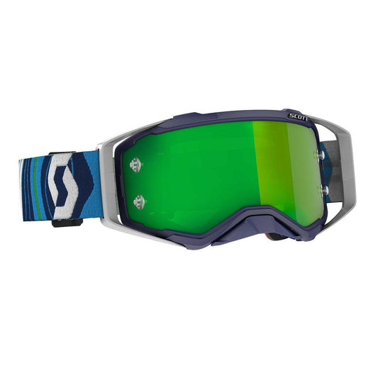 SCOTT 2021 PROSPECT GOGGLE - BLUE/GREEN (GREEN CHROME) FICEDA ACCESSORIES sold by Cully's Yamaha