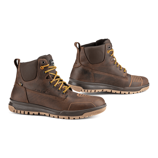 FALCO PATROL BOOTS - BROWN MOTO NATIONAL ACCESSORIES PTY sold by Cully's Yamaha