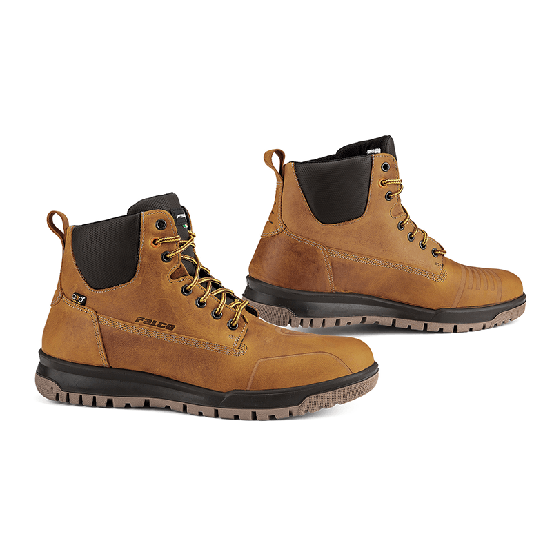 FALCO PATROL BOOTS - CAMEL MOTO NATIONAL ACCESSORIES PTY sold by Cully's Yamaha