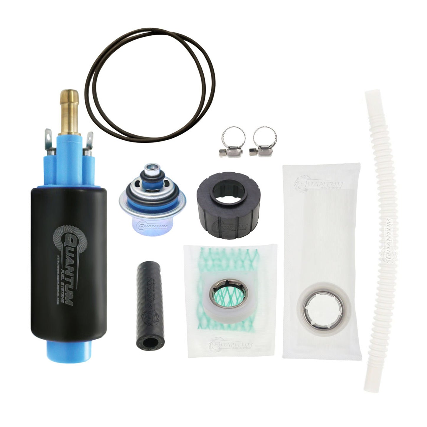 Quantum In-Tank EFI Fuel Pump with Regulator, Tank Seal, Strainer