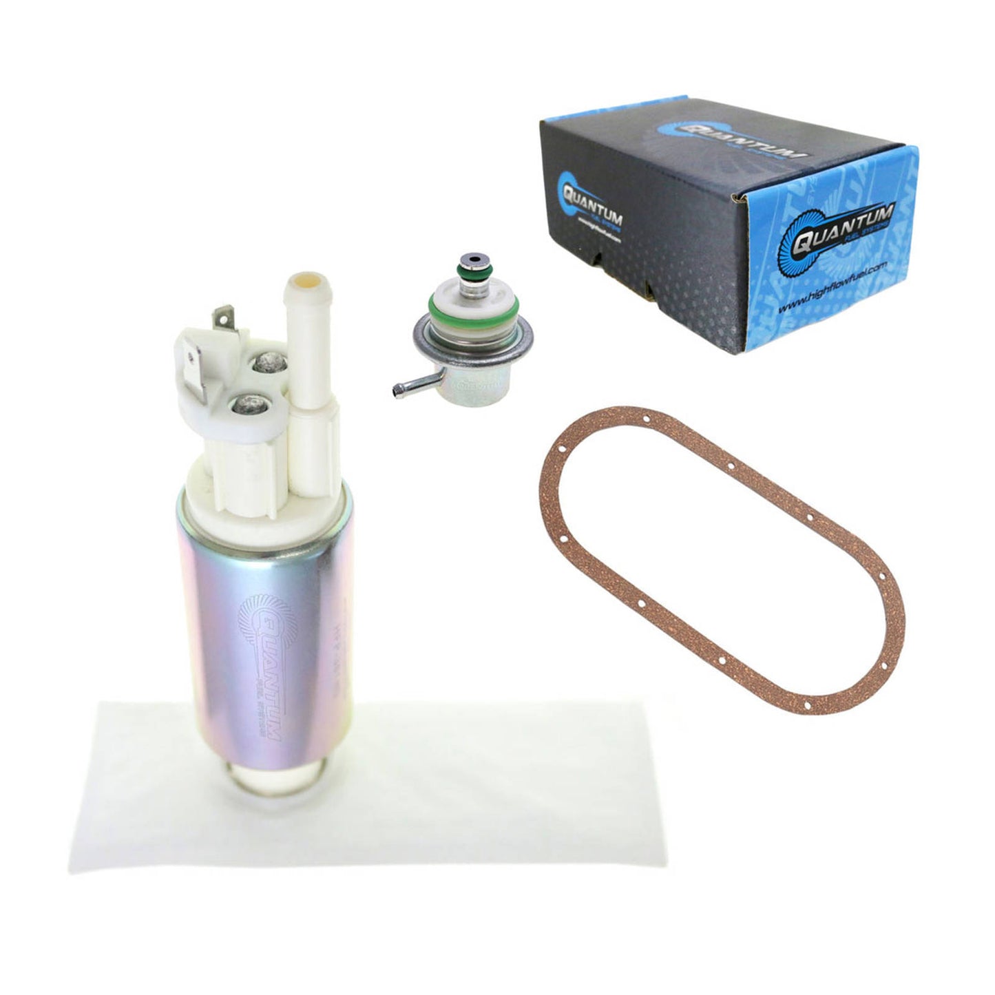 Quantum In-Tank EFI Fuel Pump with Regulator, Tank Seal, Filter