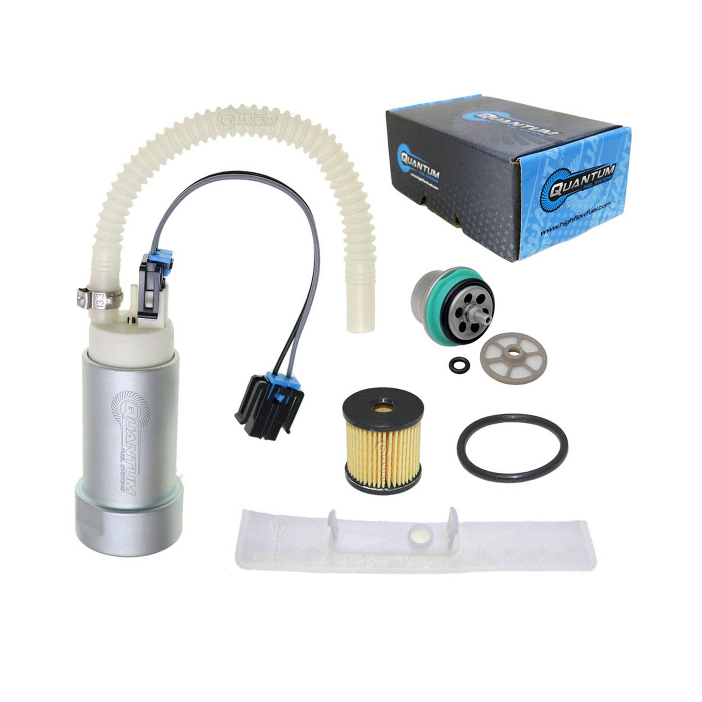Quantum In-tank EFI Fuel Pump with Regulator, Tank Seal, Filter