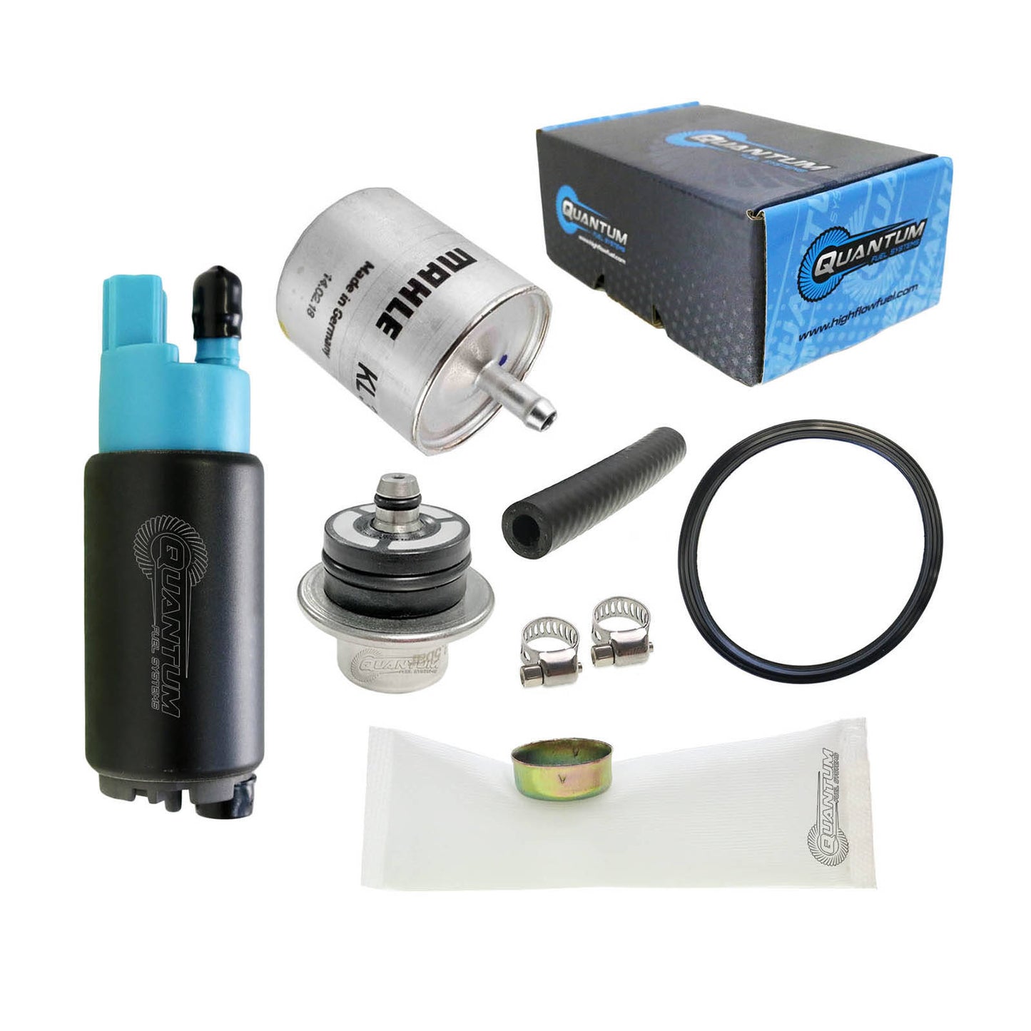 Quantum In-Tank EFI Fuel Pump with Regulator, Tank Seal, Filter