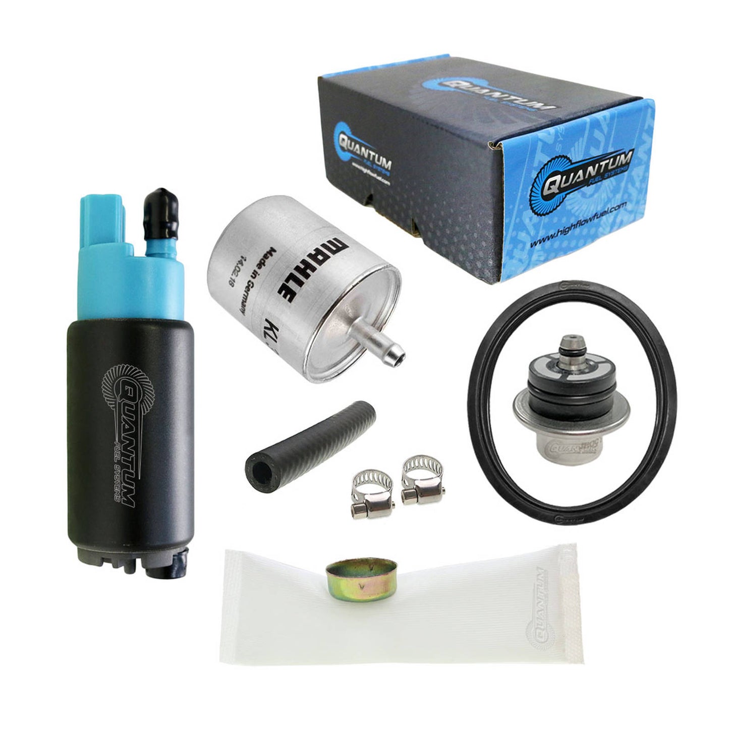 Quantum In-tank EFI Fuel Pump with Regulator, Tank Seal, Filter