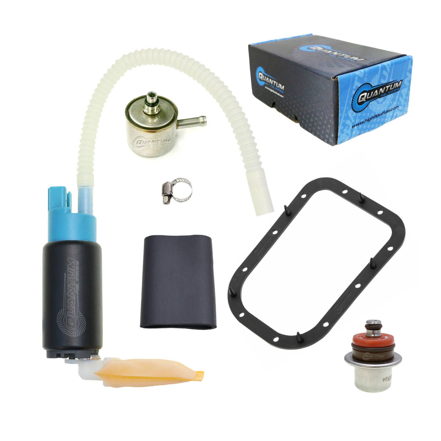 Quantum In-tank EFI Fuel Pump with Regulator, Tank Seal, Filter