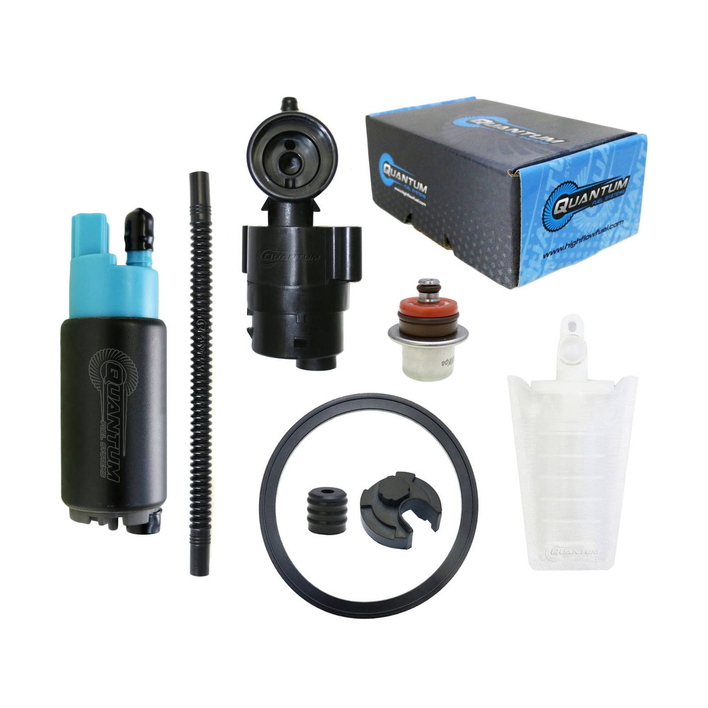 Quantum In-tank EFI Fuel Pump with Regulator, Tank Seal, Filter
