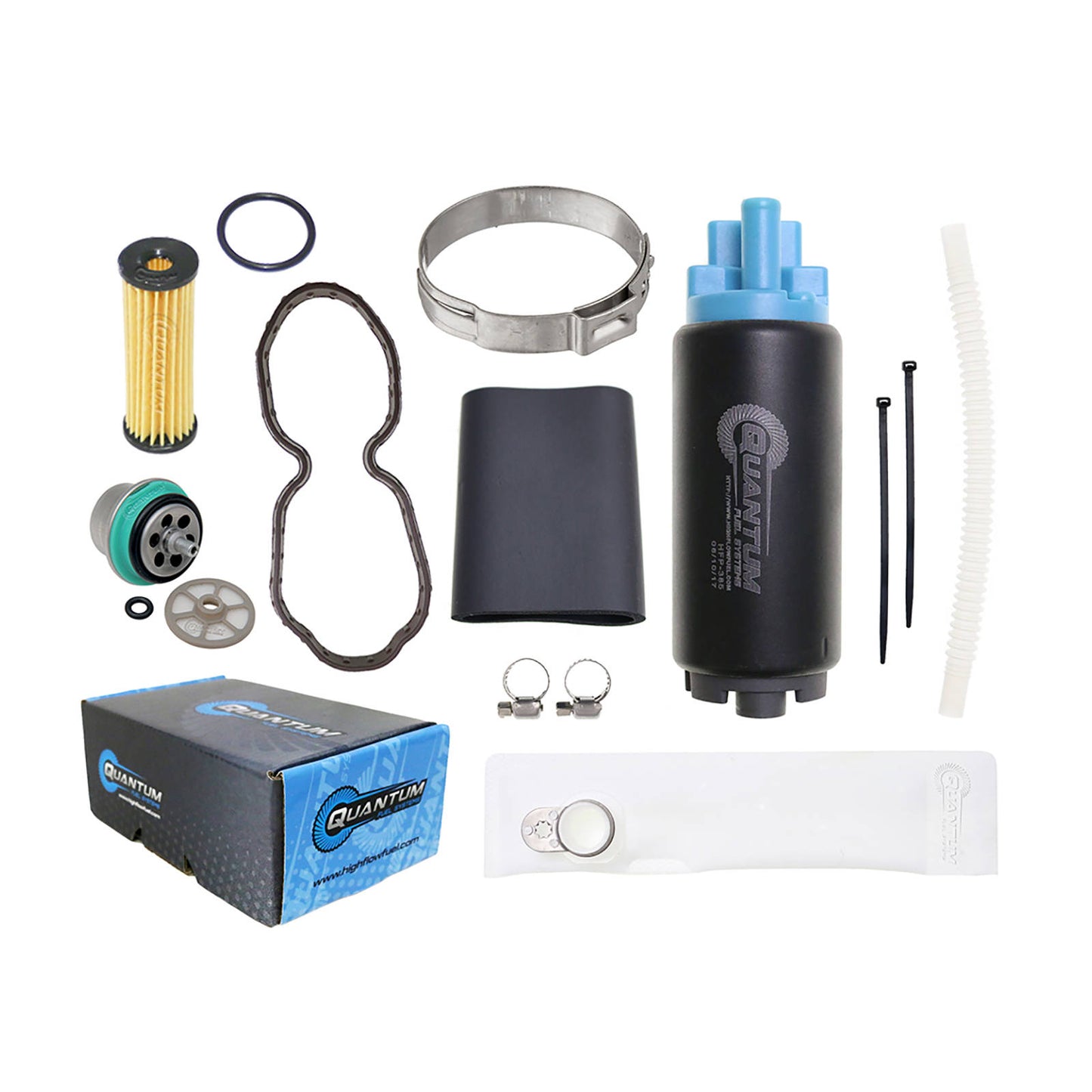 Quantum In-tank EFI Fuel Pump with Regulator, Tank Seal, Filter