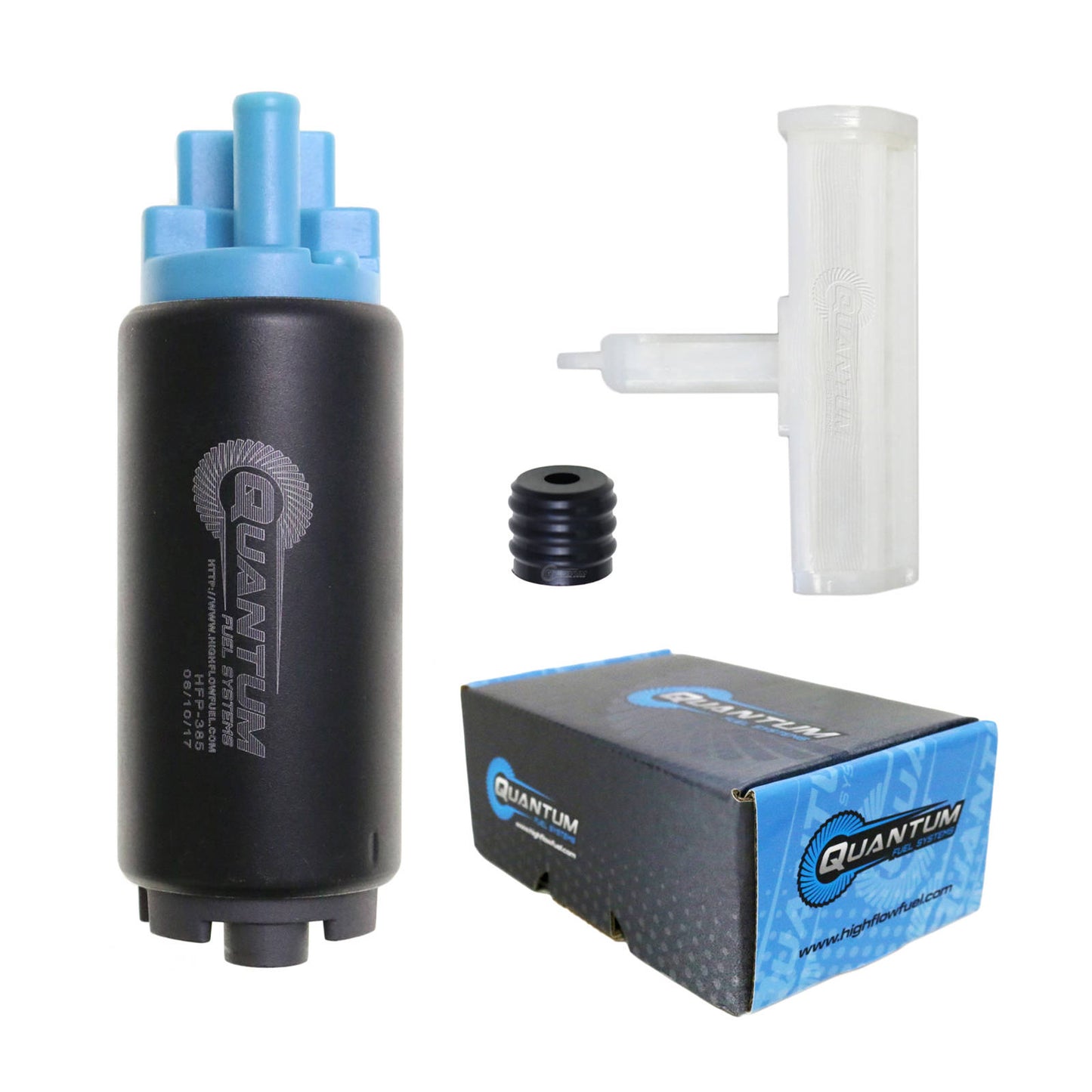 Quantum VST/Outboard EFI Fuel Pump with Filter, Strainer