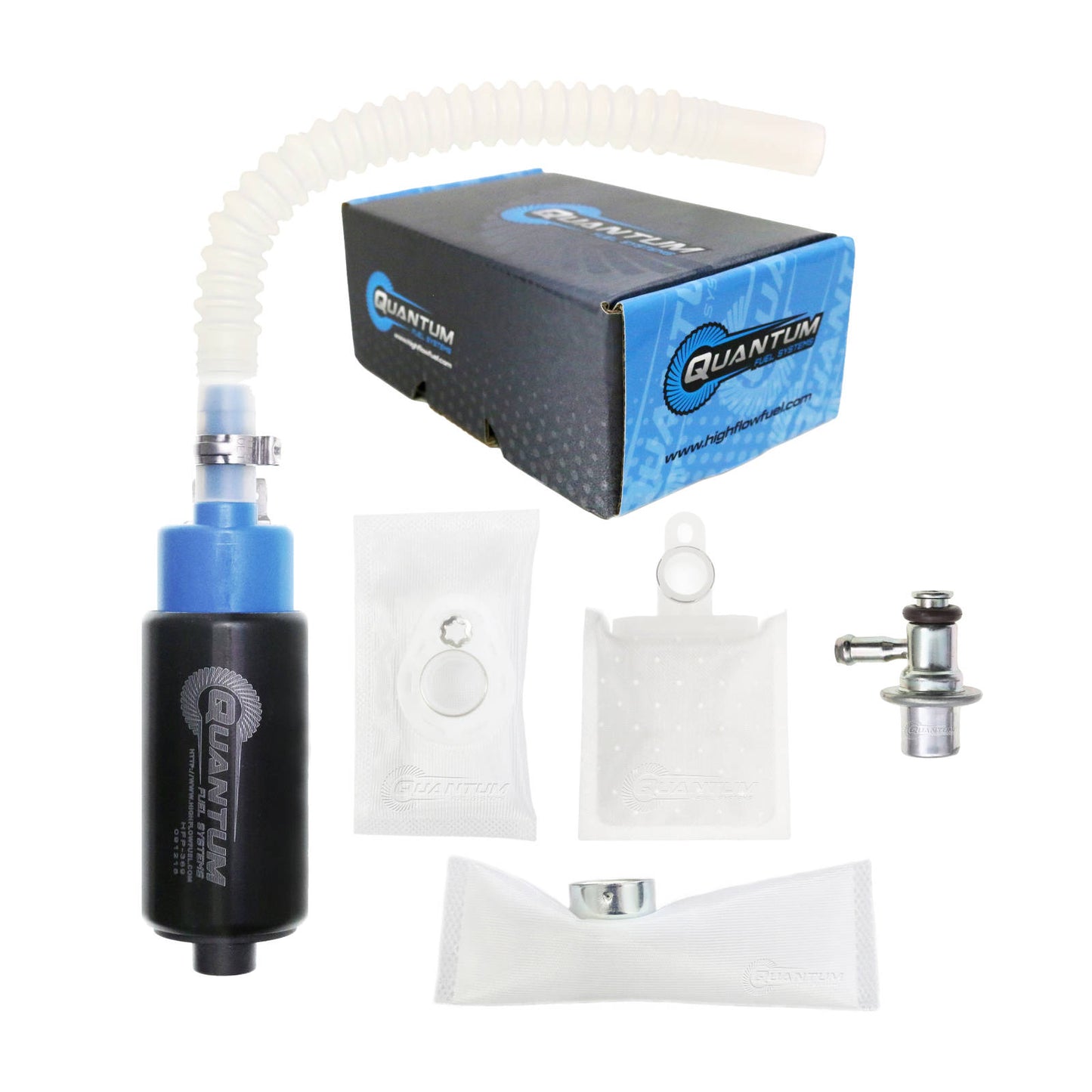 Quantum In-Tank EFI Fuel Pump with Regulator and Fuel Filter
