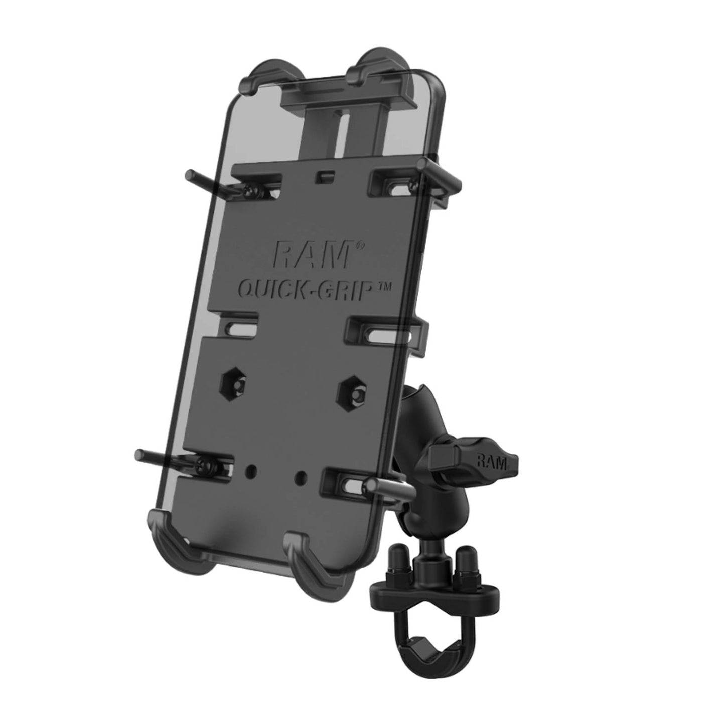 RAM Quick-Grip XL Phone Mount with Handlebar U-Bolt Base