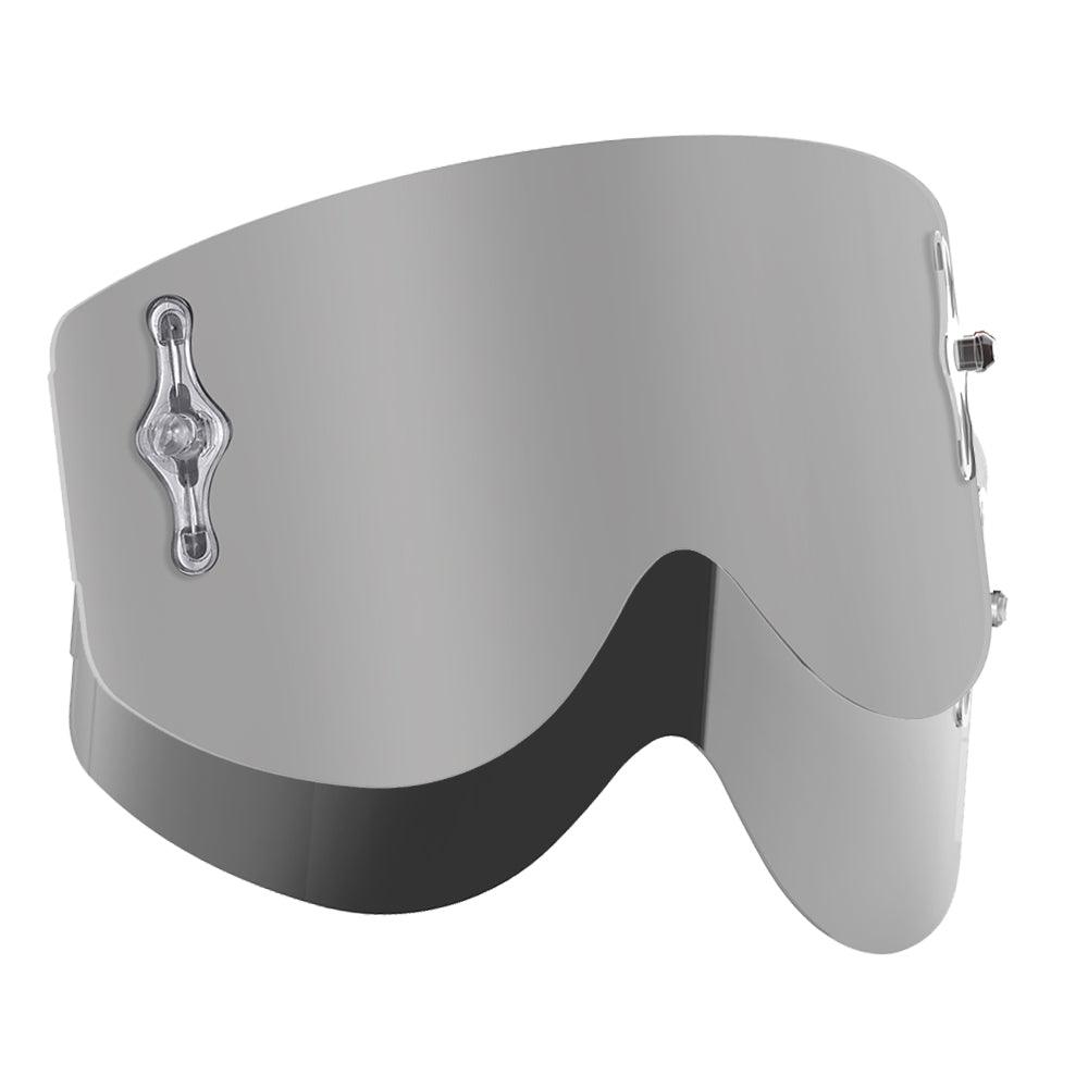 SCOTT RECOIL XI/80'S SNG WORKS REPLACEMENT LENS - CLEAR/DARK GREY FICEDA ACCESSORIES sold by Cully's Yamaha