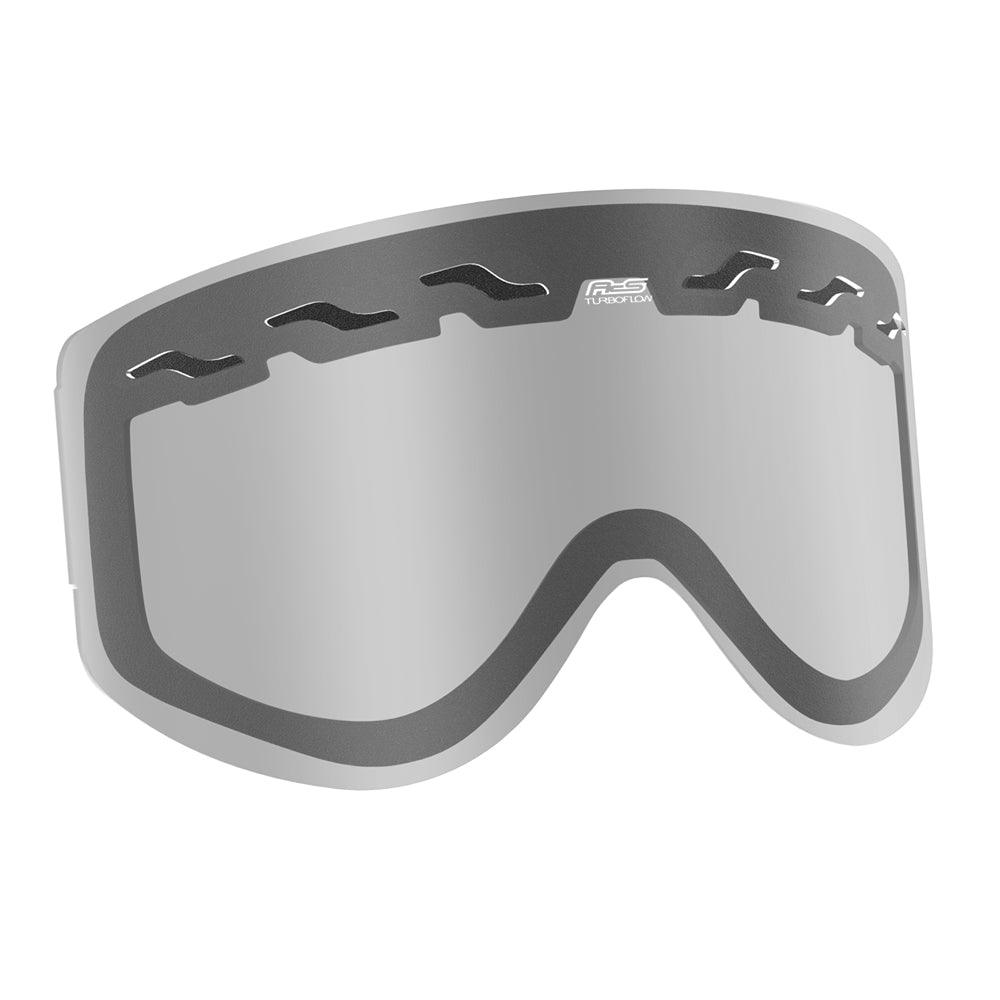 SCOTT MX RECOIL XI/80'S DOUBLE LENS ACS REPLACEMENT LENS - CLEAR/GREY FICEDA ACCESSORIES sold by Cully's Yamaha