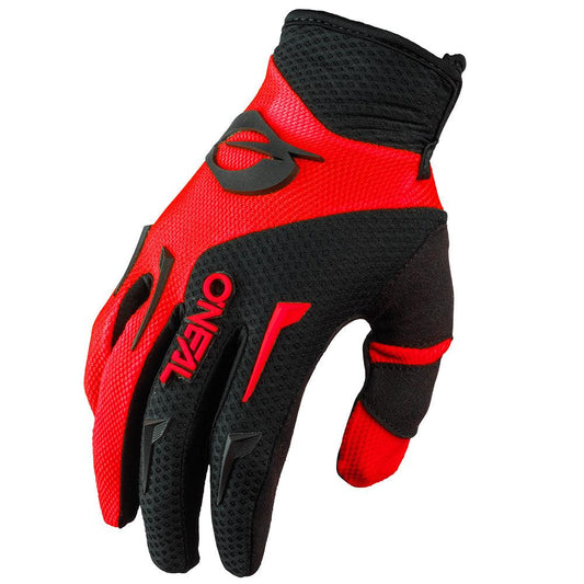 ONEAL ELEMENT YOUTH GLOVES - RED/BLACK CASSONS PTY LTD sold by Cully's Yamaha