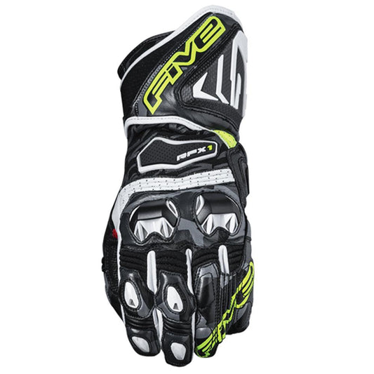 FIVE RFX-1 GLOVES - REPLICA FLUO YELLOW MOTO NATIONAL ACCESSORIES PTY sold by Cully's Yamaha